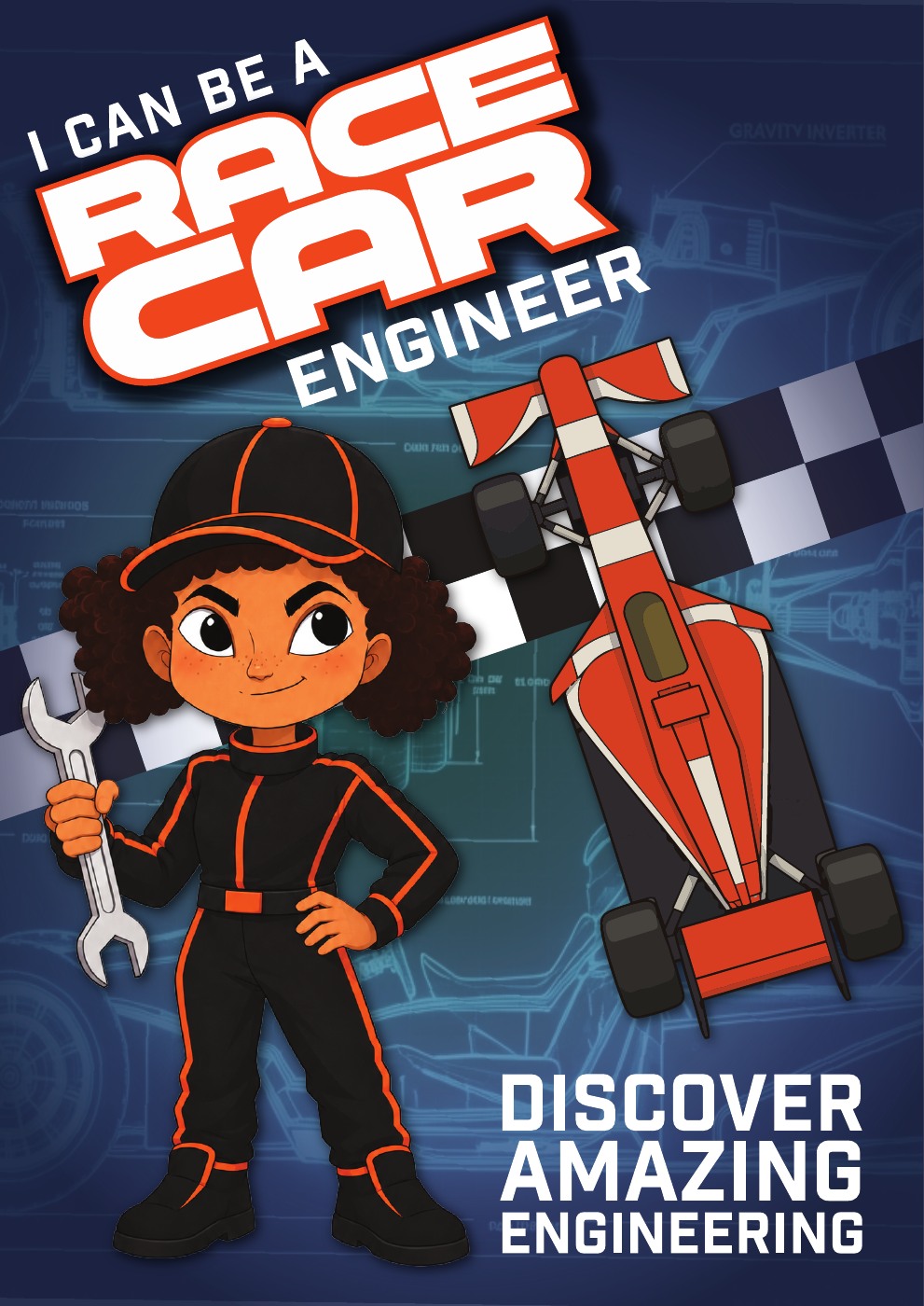 I Can Be a Race Car Engineer Academy book cover